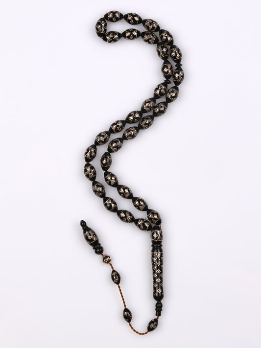 Gümüş İşlemeli Kuka Tesbih