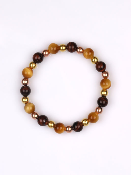 Sarı,Kırmızı Kaplangözü Bileklik